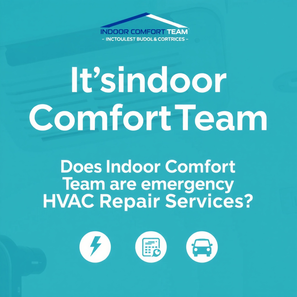 Does Indoor Comfort Team Offer Emergency HVAC Repair Services? - image 1
